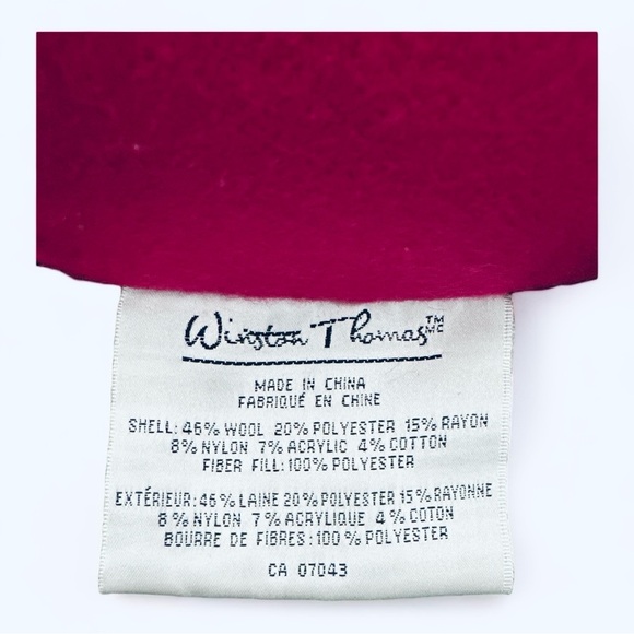 Deep Pink Dahlia Cushion - Winston Thomas Brand - Picture 3 of 4